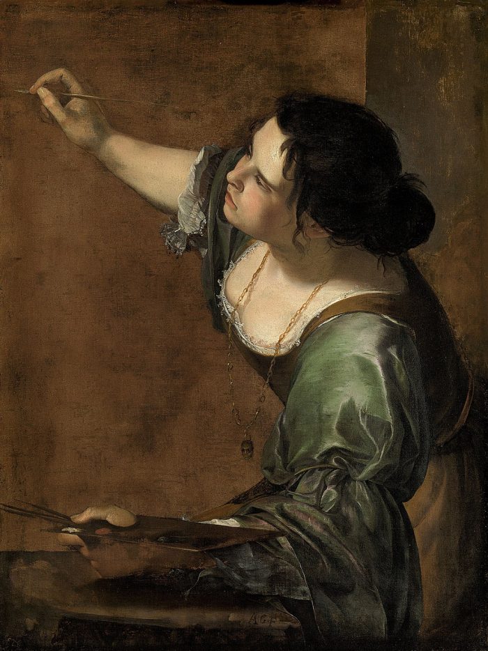 GENTILESCHI Artemisia autoportrait